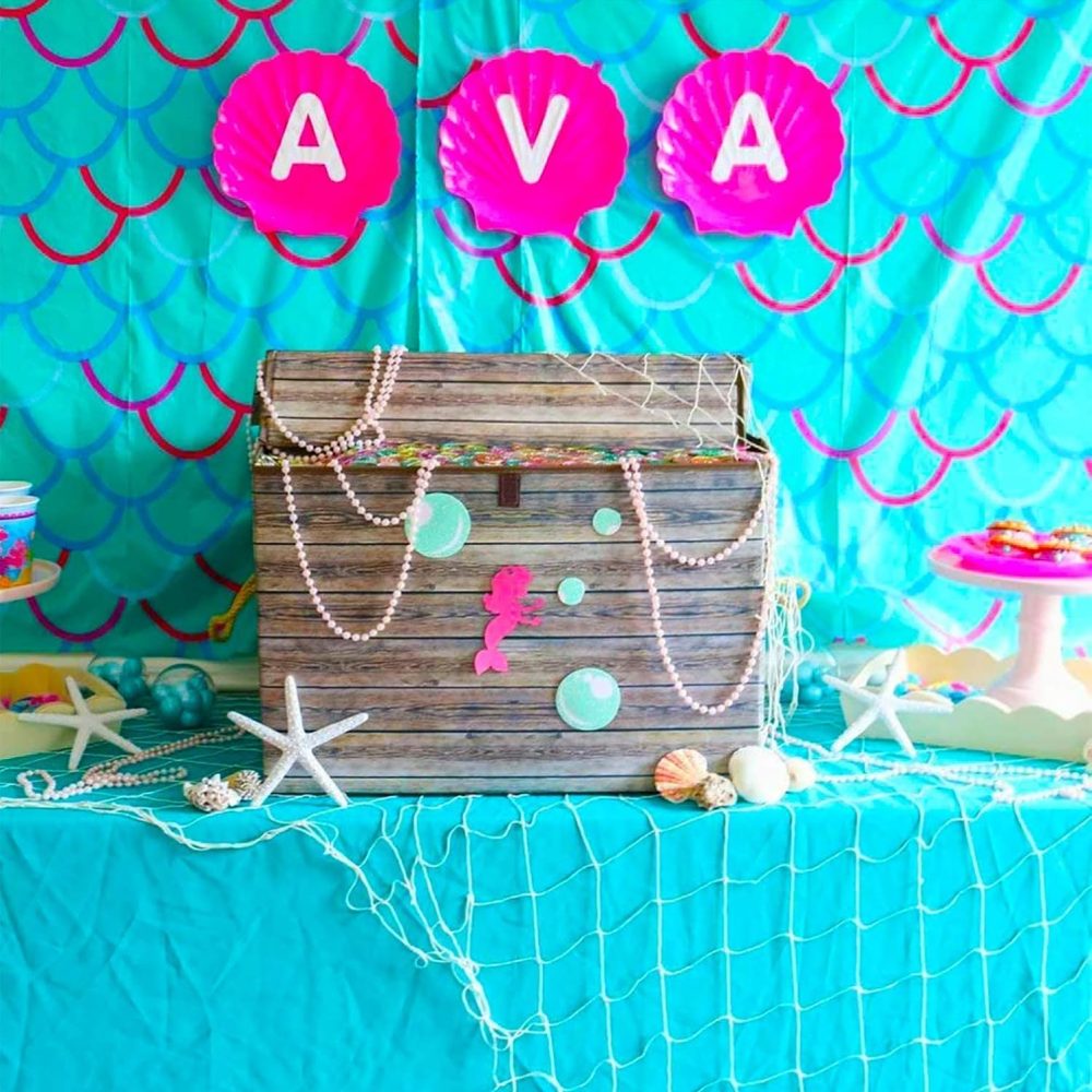 4E's Novelty Fish Net Decorative - Pack of 3 - Natural Cotton Fishnet Decor - Each 14 x 4 feet - for Mermaid Party Decorations, Luau Tropical Nautical Beach Table Cover - Image 8